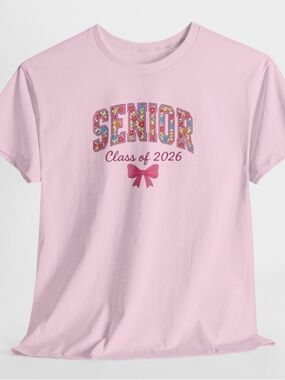 Senior Class of 2026 Pink Short-Sleeve Tee - Women's